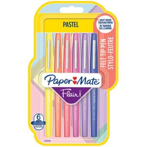 Papermate Meerkleurige Pennen Flair Pastel