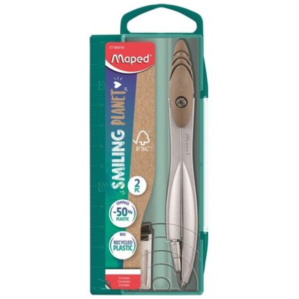 Maped Smiling Planet Study – Passer (2‑delig)